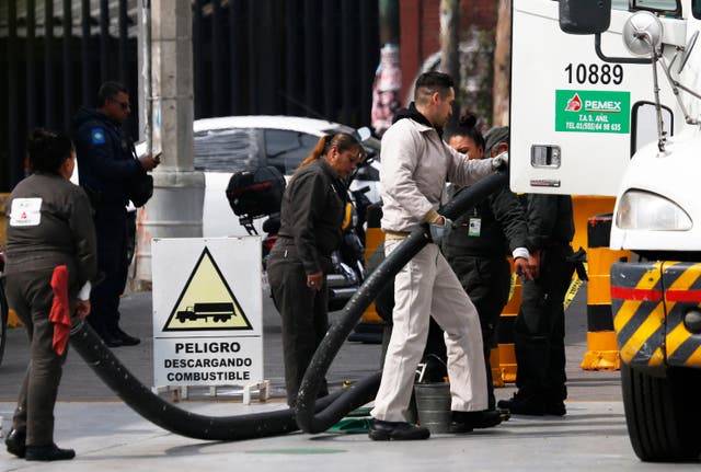 MEXICO-GASOLINERAS