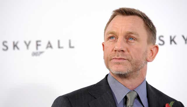 <p>Daniel Craig at the 2011 Skyfall prepiere</p>
