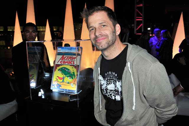 <p>File image: Zack Snyder at the Superman 75 party at San Diego Comic-Con 2013</p>
