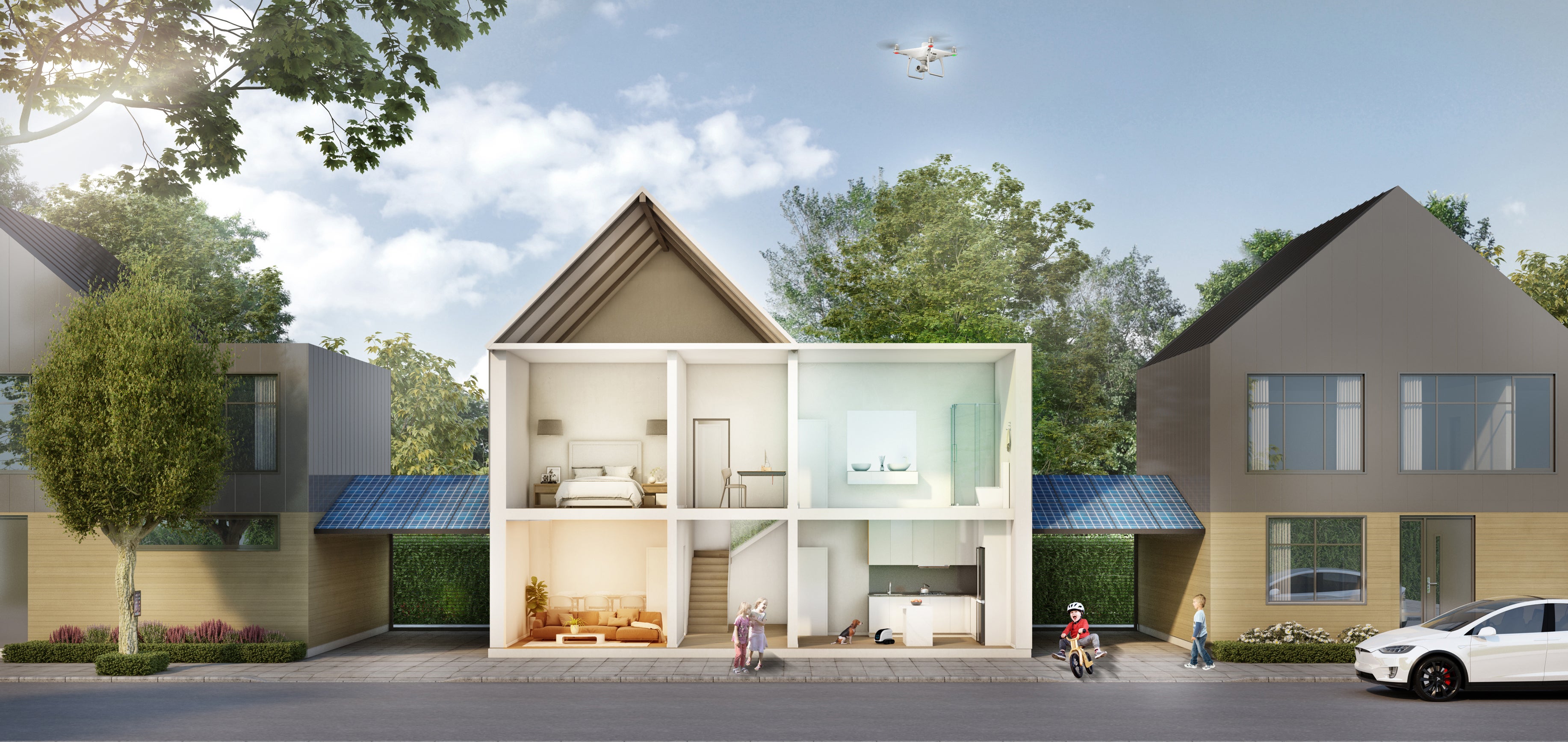Future home illustration