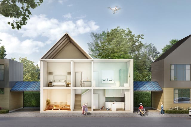 Future home illustration
