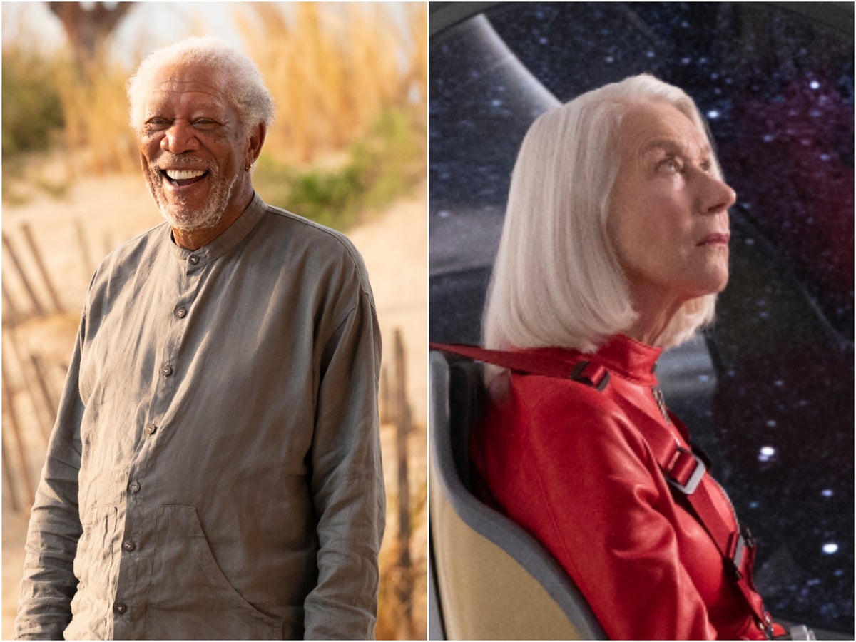 Solos Trailer Anne Hathaway Helen Mirren And Morgan Freeman Star In Amazon Sci Fi Anthology Series The Independent