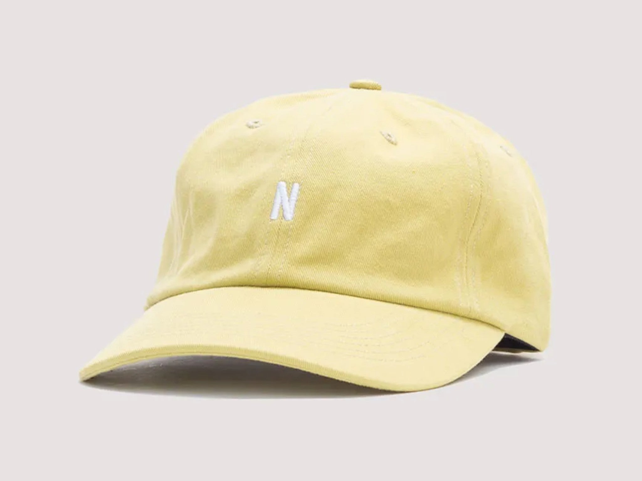 Norse Projects twill sports cap- chartreus green indybest.jpeg