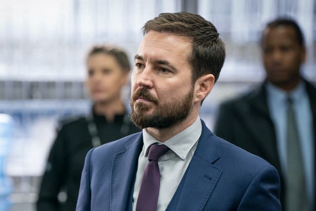 <p>Martin Compston as Steve Arnott in Line of Duty</p>