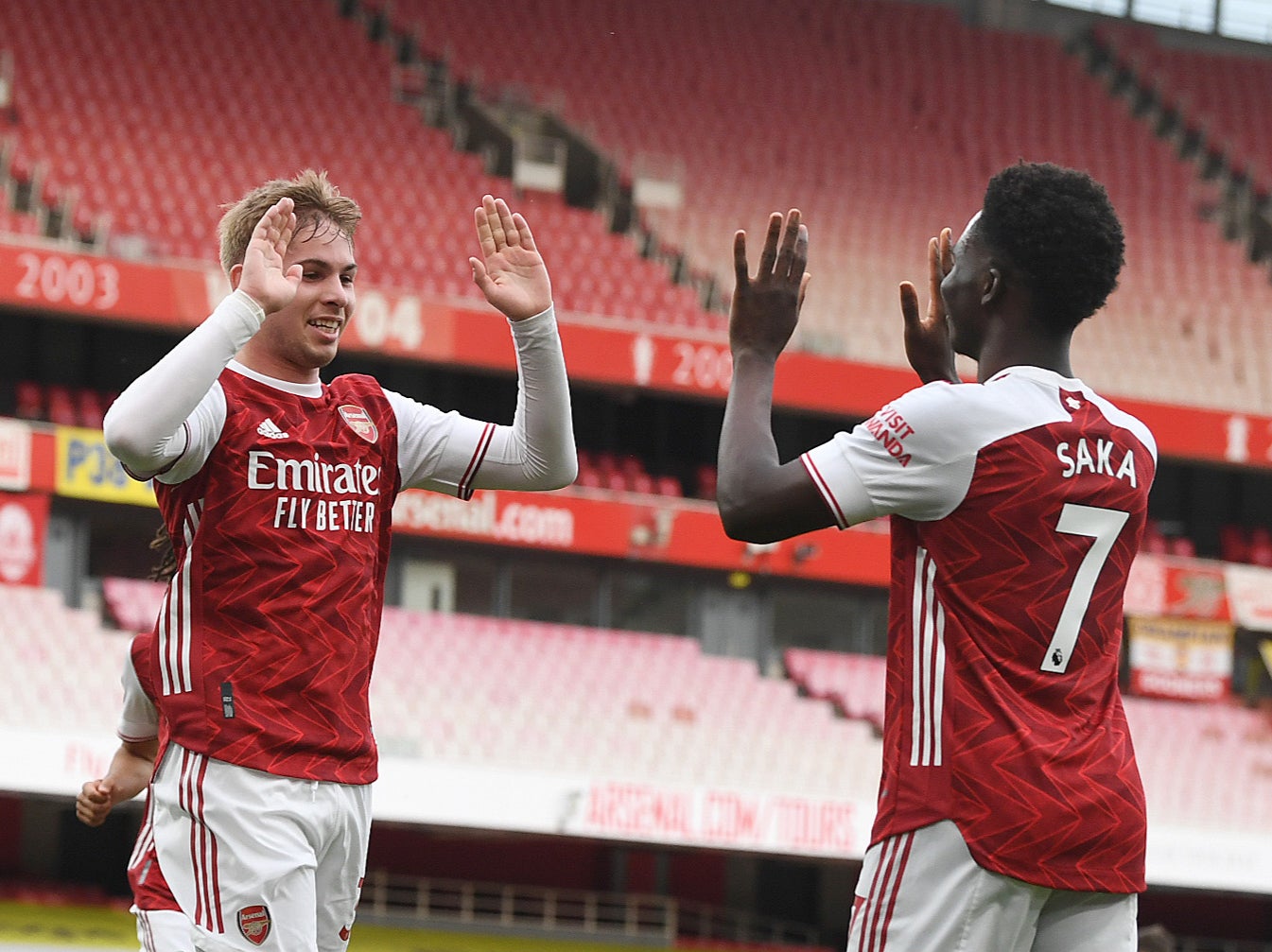 Emile Smith Rowe and Bukayo Saka have been standout players at Arsenal this season