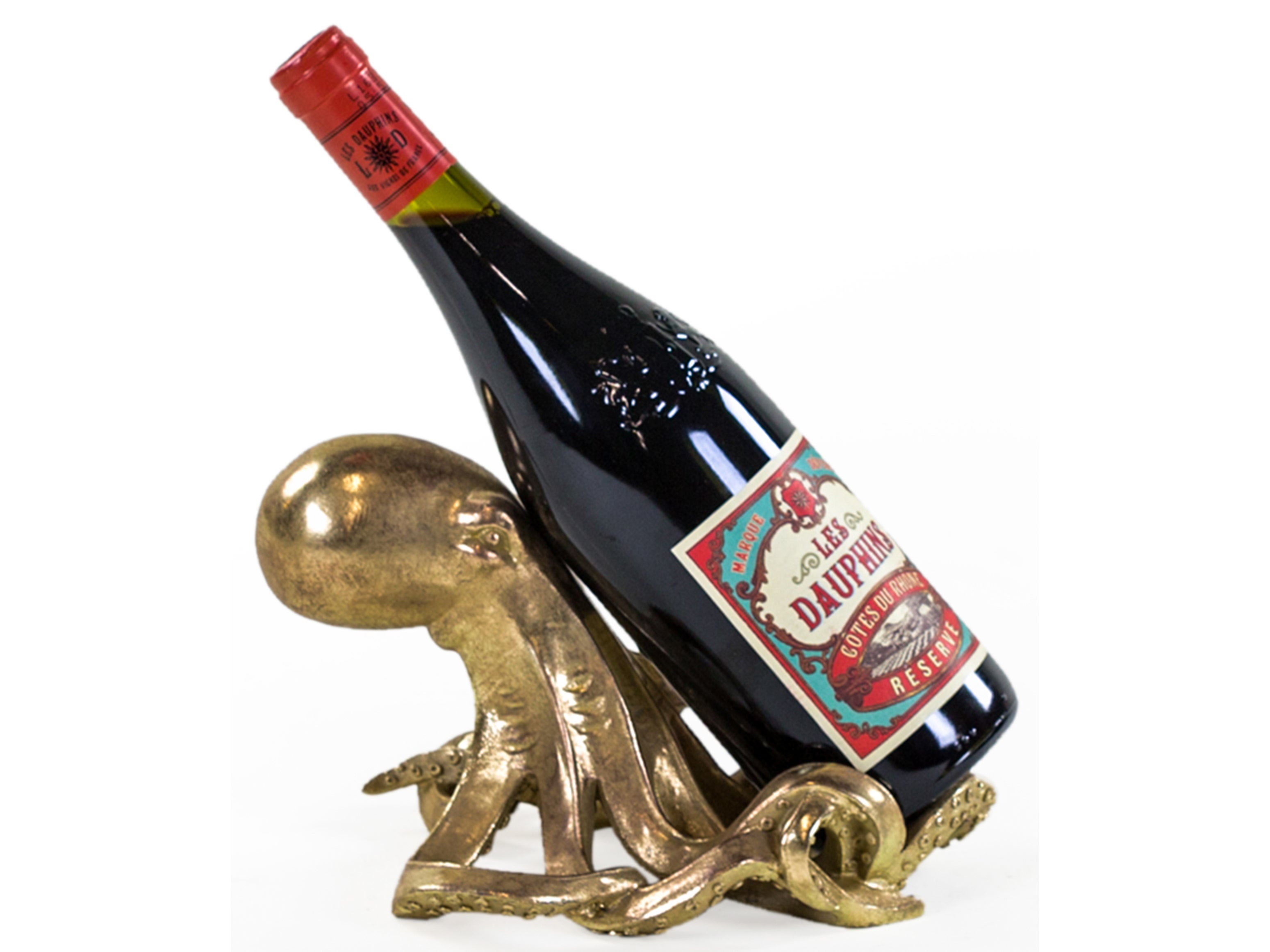 Audenza- Gold Octopus Wine Bottle Holder.jpg