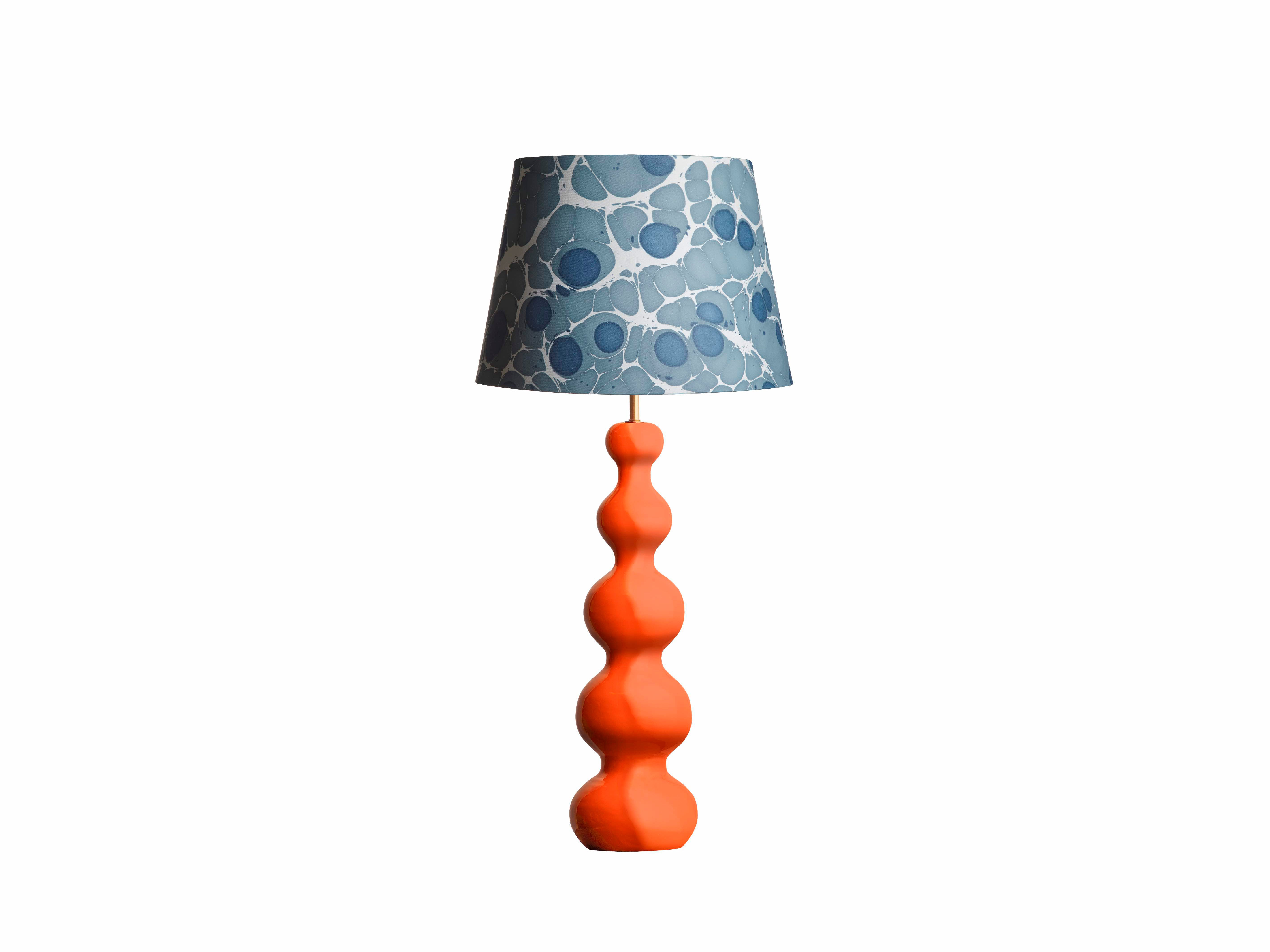 Pooky larger Wobster in Orange lacquered wood.jpg