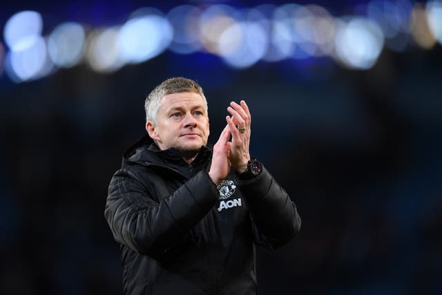 <p>Ole Gunnar Solskjaer is aiming to win his first trophy at the club this season</p>