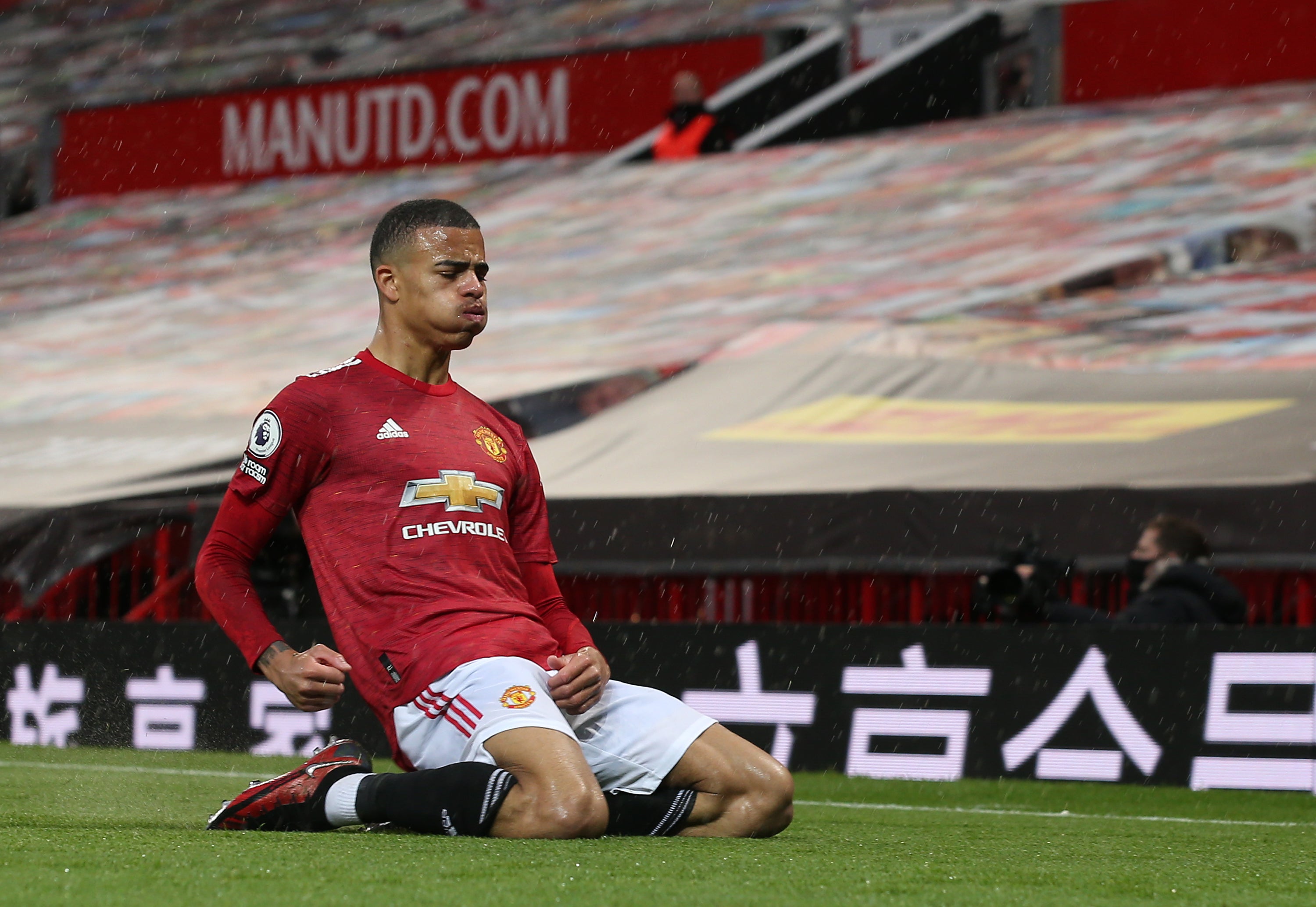 Mason Greenwood continued his goalscoring streak