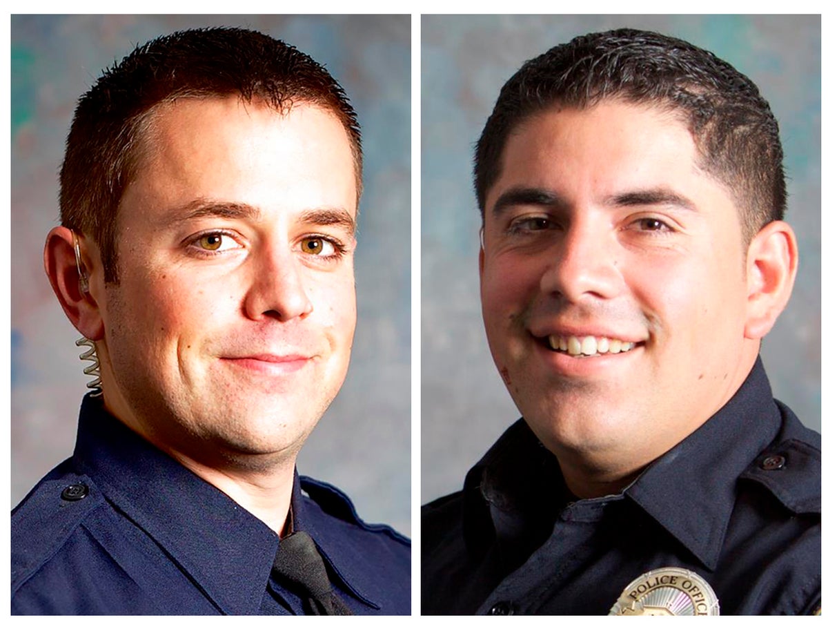 Police Name California Officers Killed Injured In Shootout Police San Luis Obispo California Swat The Independent
