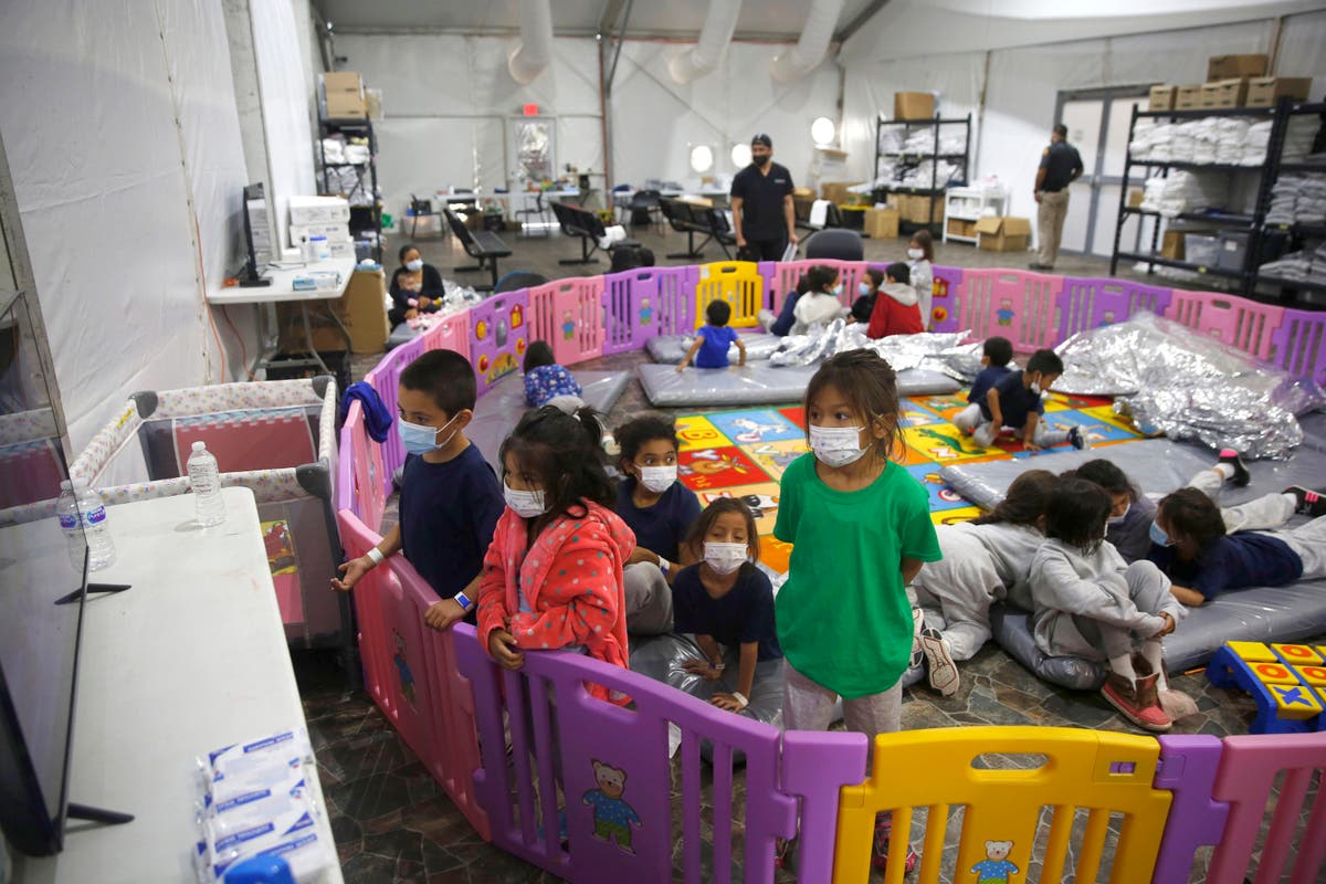 Number of children traveling alone at border eases in April