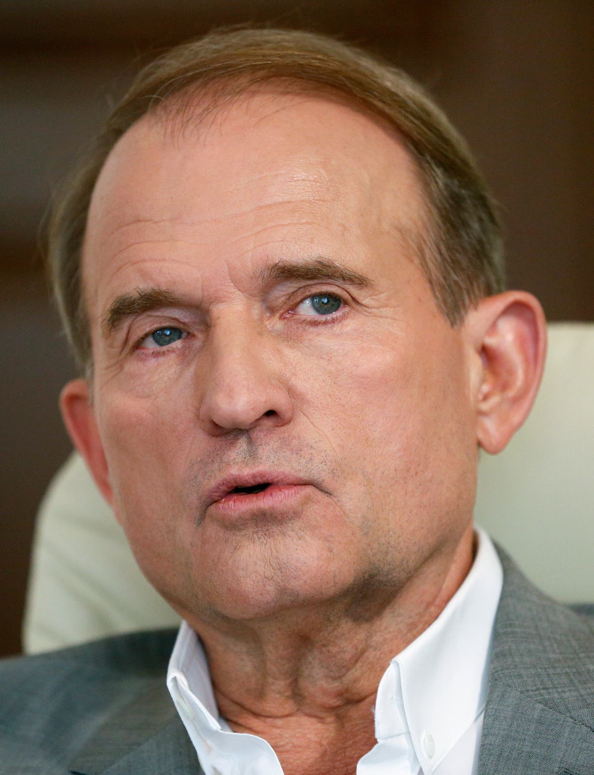 Ukraine charges Putin ally Medvedchuk with treason Crimea Vladimir Putin Russia Kyiv Ukraine