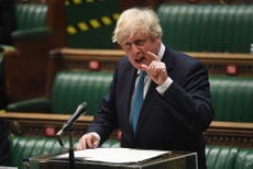 Boris Johnson news – live: Break up of UK may be ‘all PM is remembered for’, as Blair attacks ‘woke left’