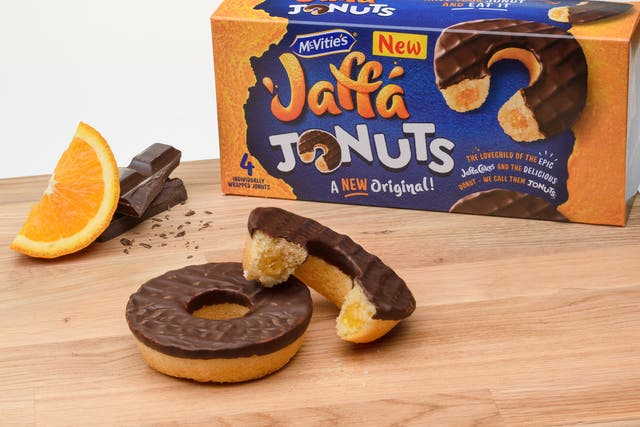 McVitie’s unveils new version of Jaffa Cakes in the shape of a doughnut, called ‘Jaffa Jonuts'