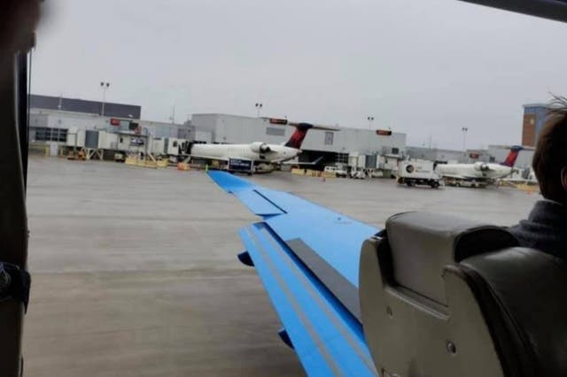 Plane door fell off just before take-off