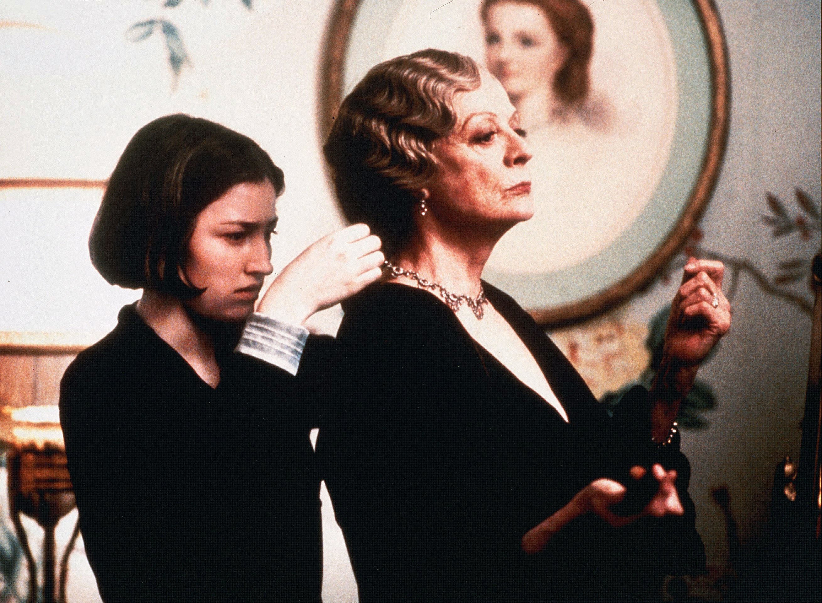 Maggie Smith as Constance, Countess of Trentham, and Kelly Macdonald as her maid in ‘Gosford Park’ in 2001