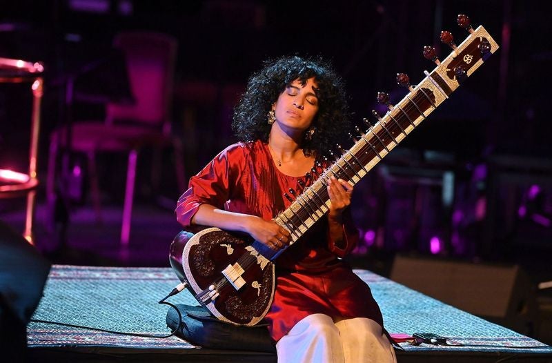 Anoushka Shankar is performing at WOMAD festival