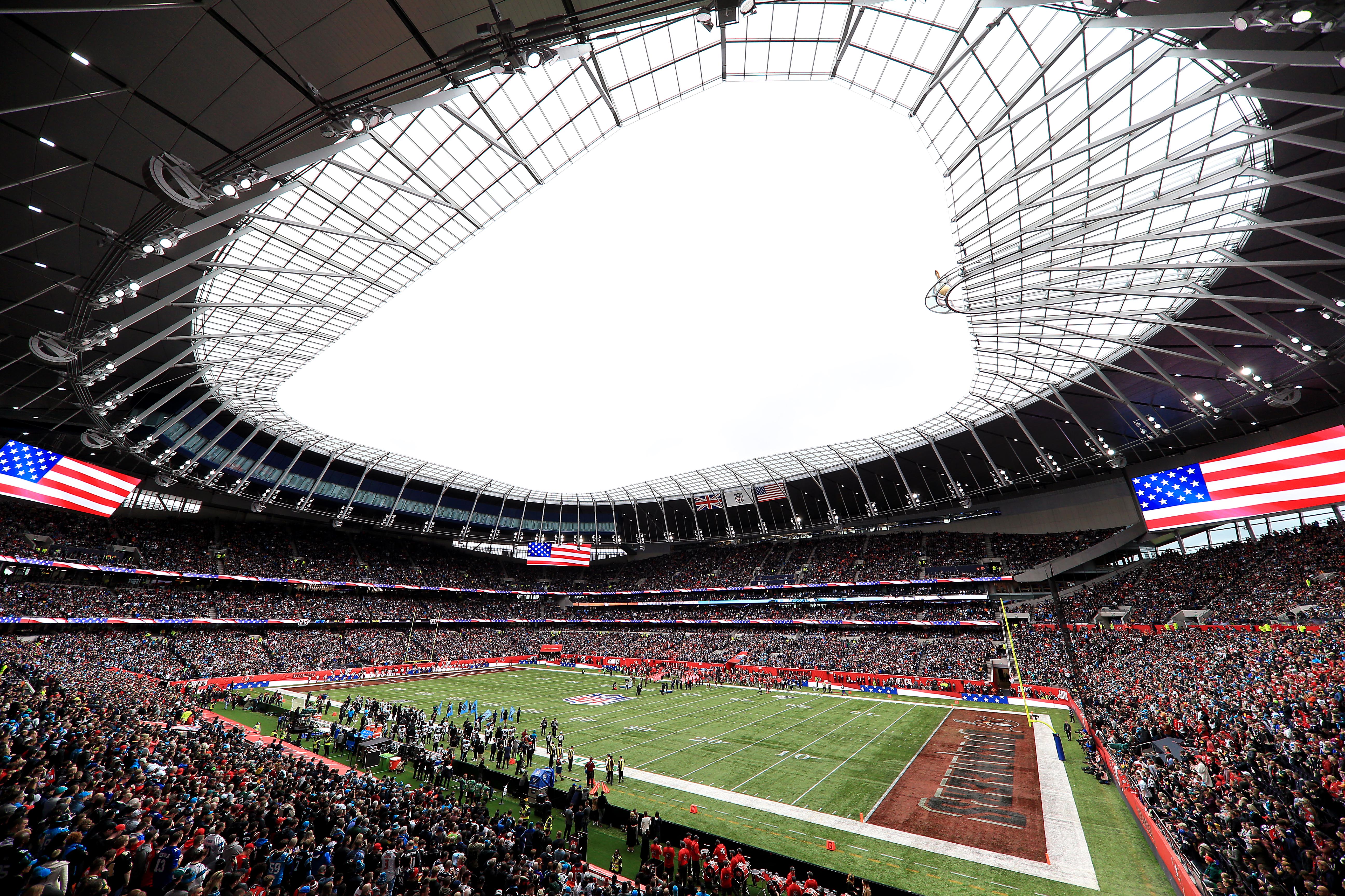 Tottenham Hotspur Stadium hosted Carolina Panthers and Tampa Bay Buccaneers in 2019