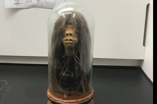 A movie prop used in a 1979 film has been proven to be a real human head after tests done at Mercer University in Georgia. 