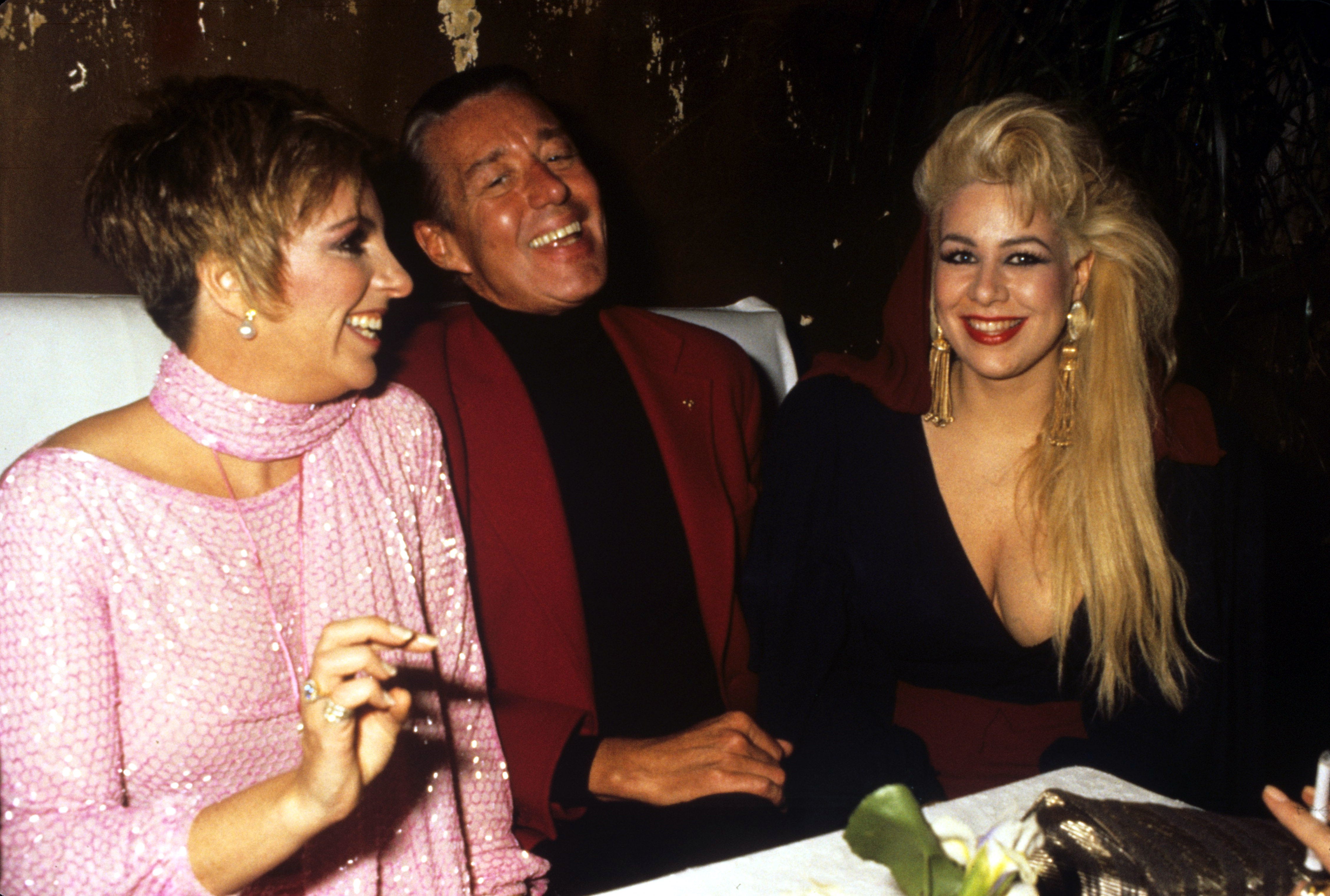 Liza Minnelli, Halston and Diane Brill