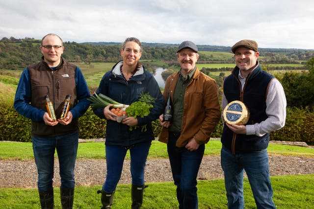 <p>Visitors can try cheese, oils and cider on a Slane Food Circle tour</p>
