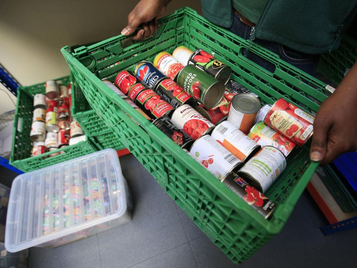 Nearly half of food bank users in debt to DWP, research finds