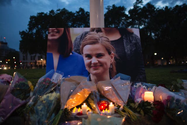 Jo Cox, Labour MP for Batley and Seen, was shot and stabbed at her constituency in Birstall, England, in 2016