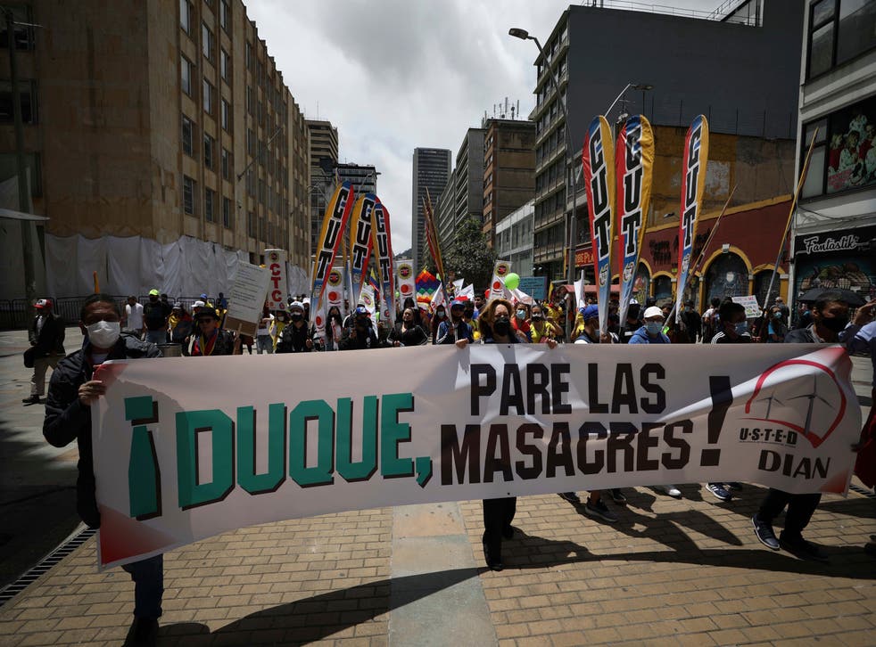 COLOMBIA-PROTESTA