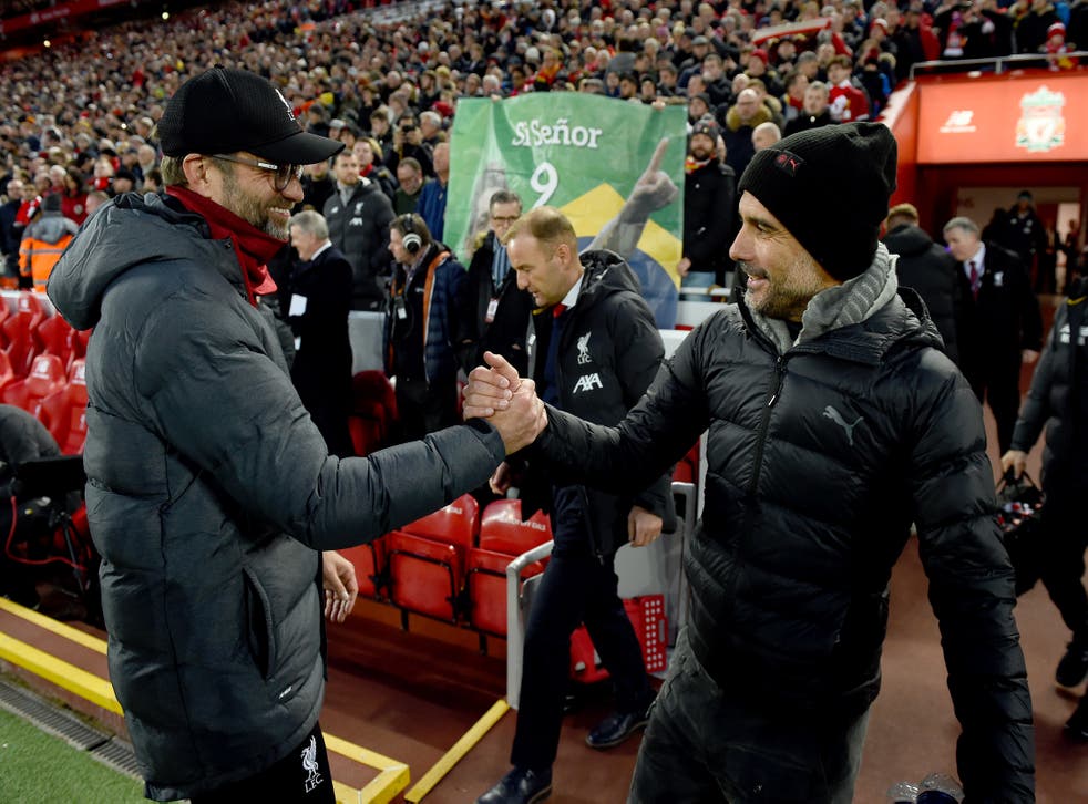 Jurgen Klopp reveals text to 'best in the world' Pep Guardiola after Man City's Premier League title win | The Independent