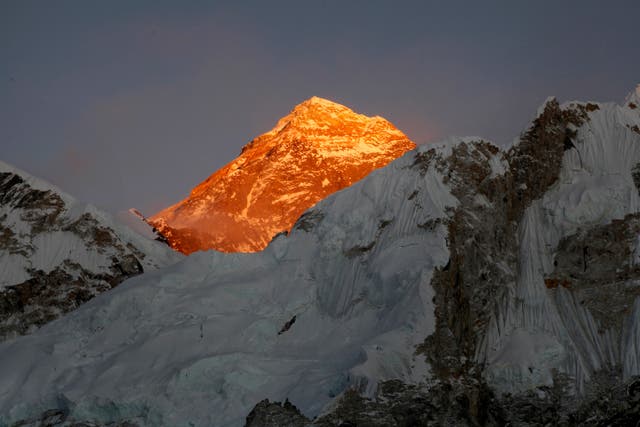 <p>File photo: The spring season, to climb Mr Everest, which is popular because of favourable weather, began in March and would continue till the end of May</p>