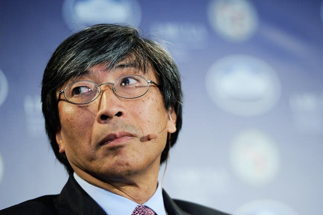 <p>CEO of Abraxis Health Institute Patrick Soon-Shiong during a Urban Economic Forum co-hosted by White House Business Council and US Small Business Administration</p>