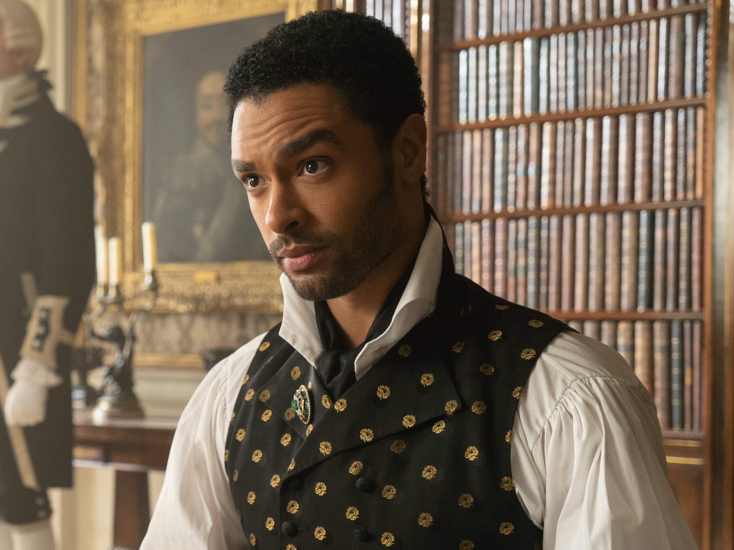 Rege-Jean Page as Simon Basset in Bridgerton