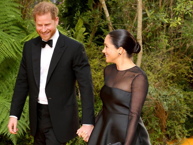 Meghan and Harry in July 2019