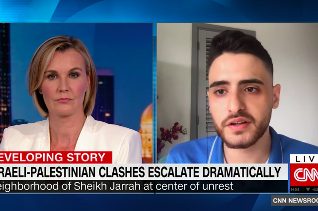 Mohammed El-Kurd interviewed on CNN