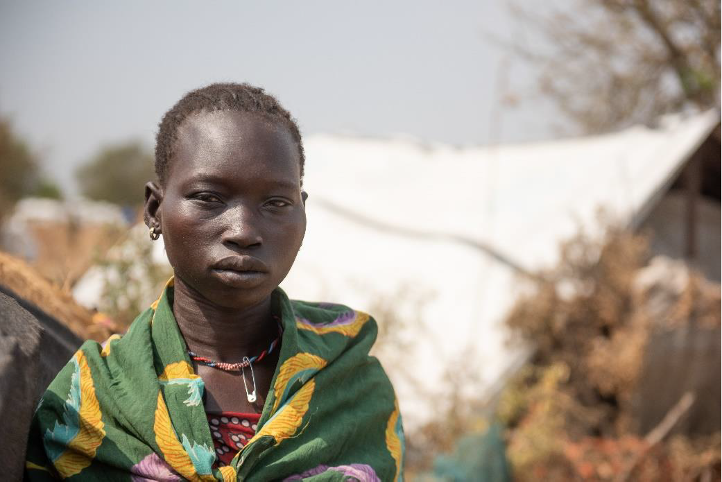 Mary* is a 22-year-old mother-of-four who lives in Pibor