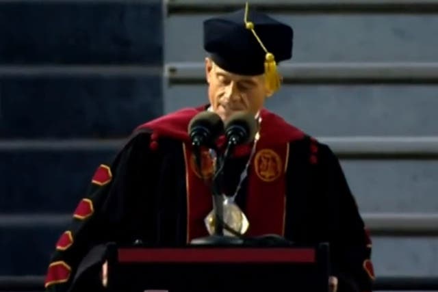 University of South Carolina president Bob Caslen resigned after he was found to have plagiarized a commencement speech. 