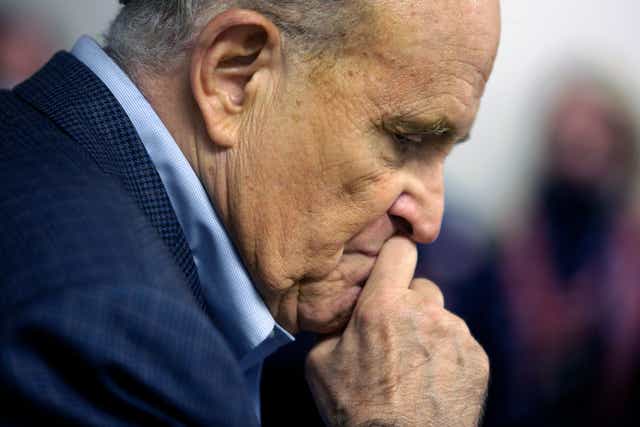 <p>Rudy Giuliani </p>