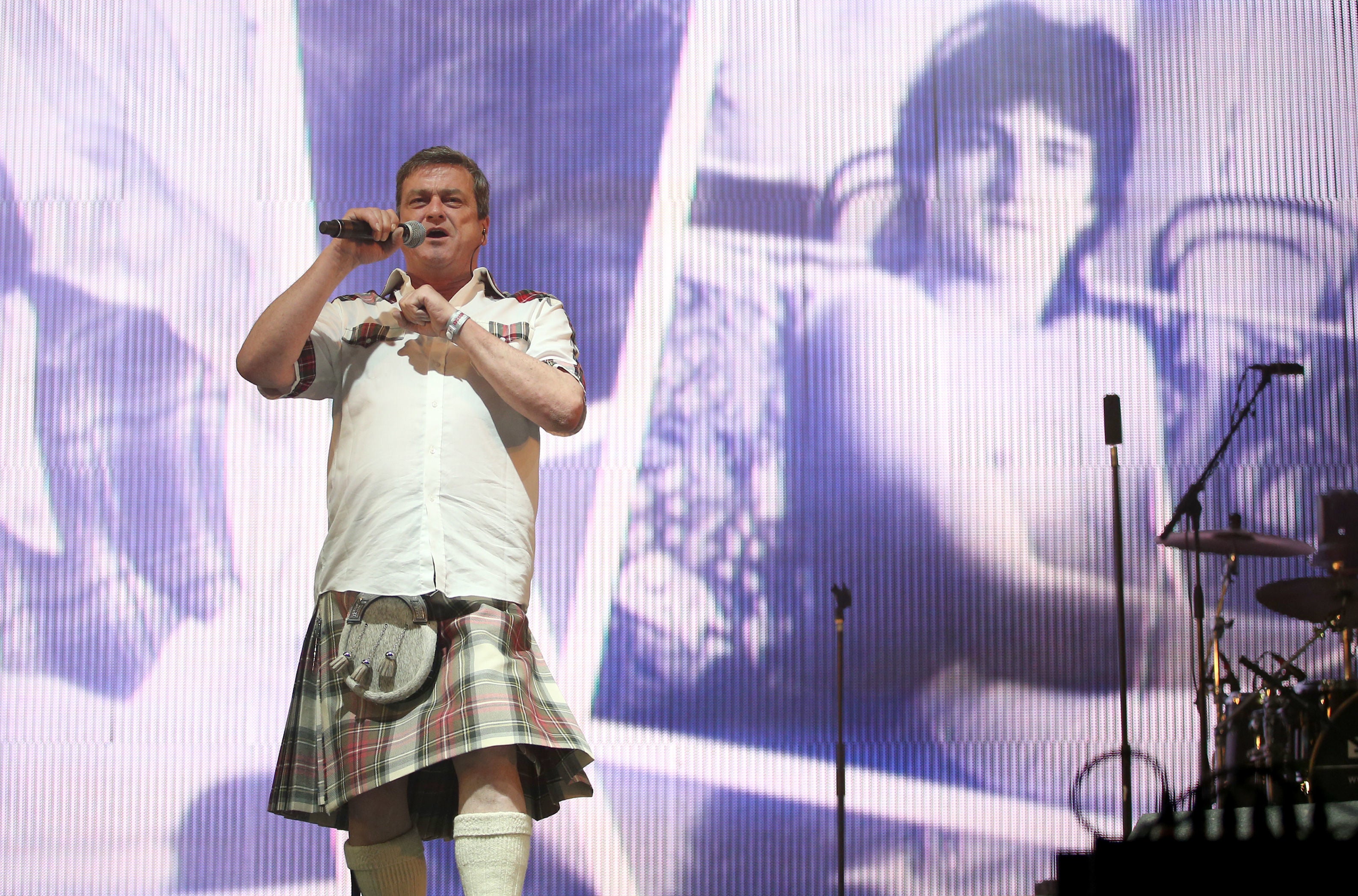 McKeown performing at T in the Park in 2016