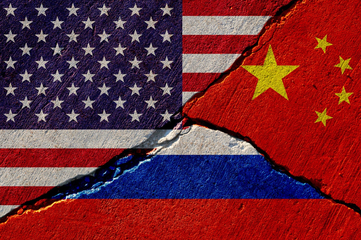 All three superpowers – the United States, Russia, and China – allocate more and more money to military purposes