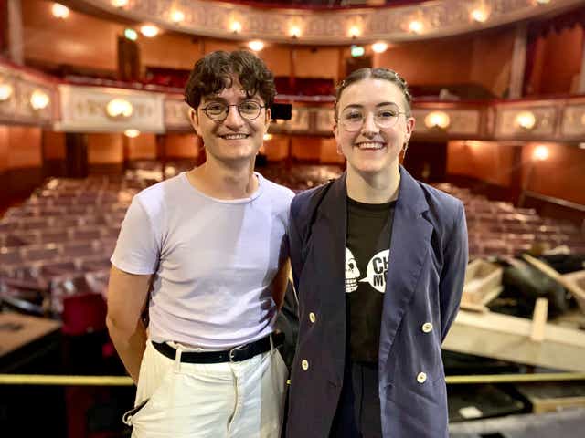 Six creators Toby Marlow and Lucy Moss at the Lyric Theatre