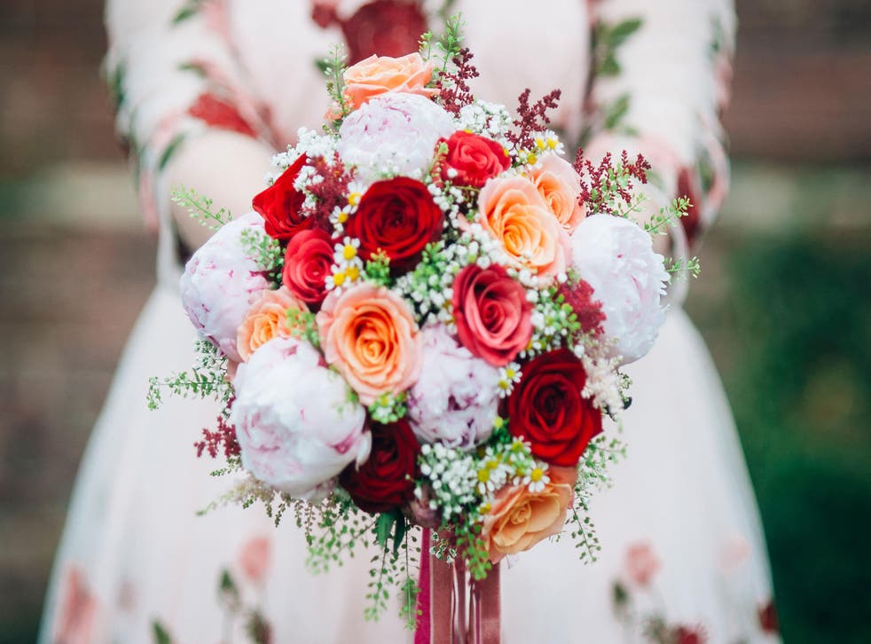 Wedding bouquet.
