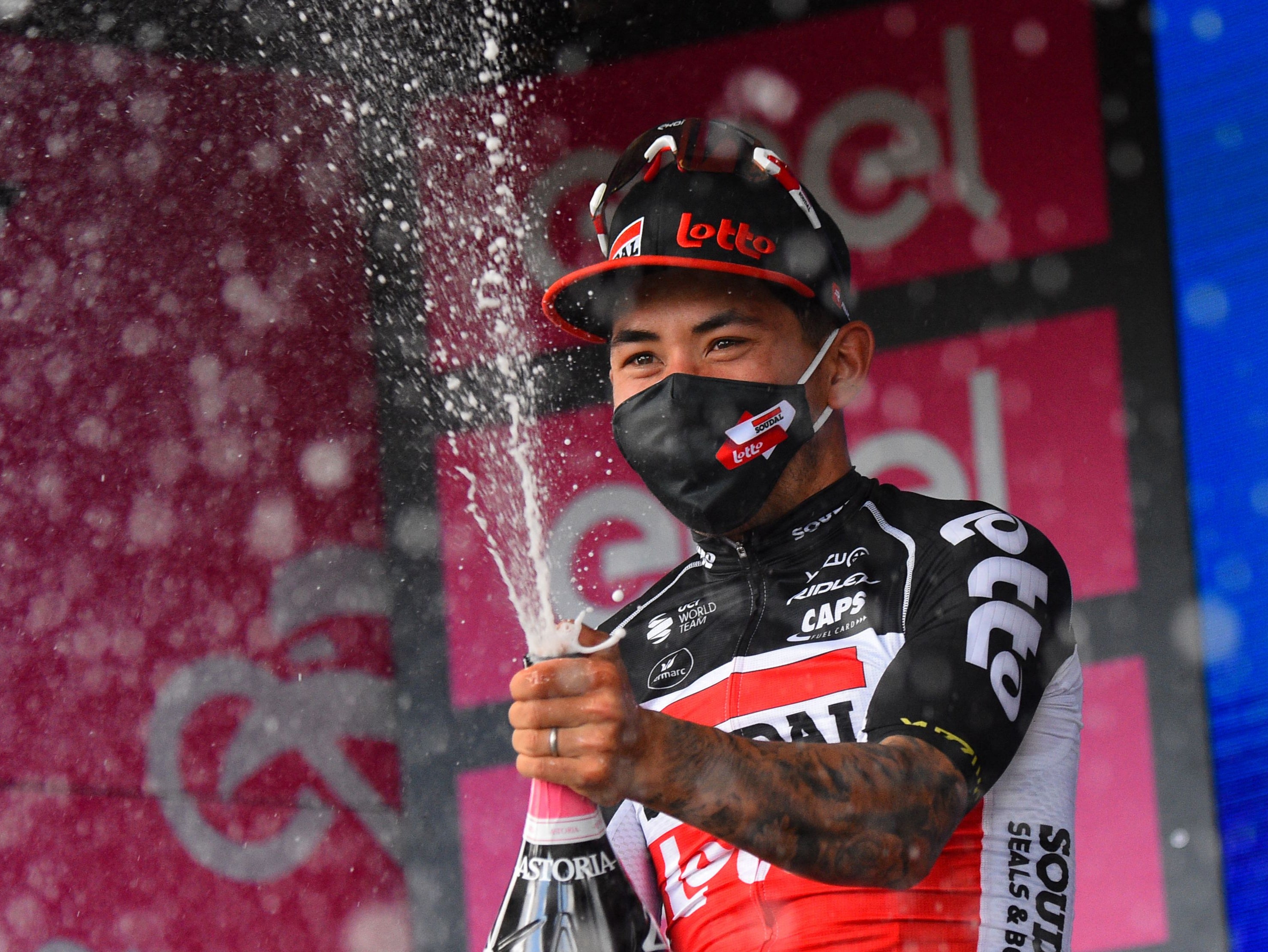Caleb Ewan won the fifth stage of the Giro before claiming stage seven