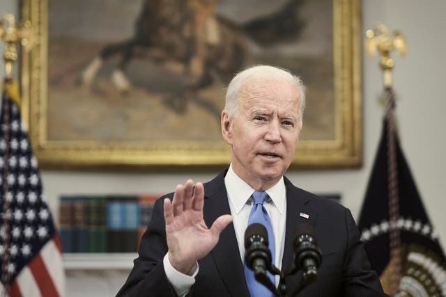 <p>President Biden delivers remarks on the Colonial Pipeline on Thursday. Former and current aides have talked about his “short fuse”</p>