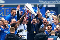 Rangers beat Aberdeen to seal unbeaten league season before lifting Scottish Premiership trophy
