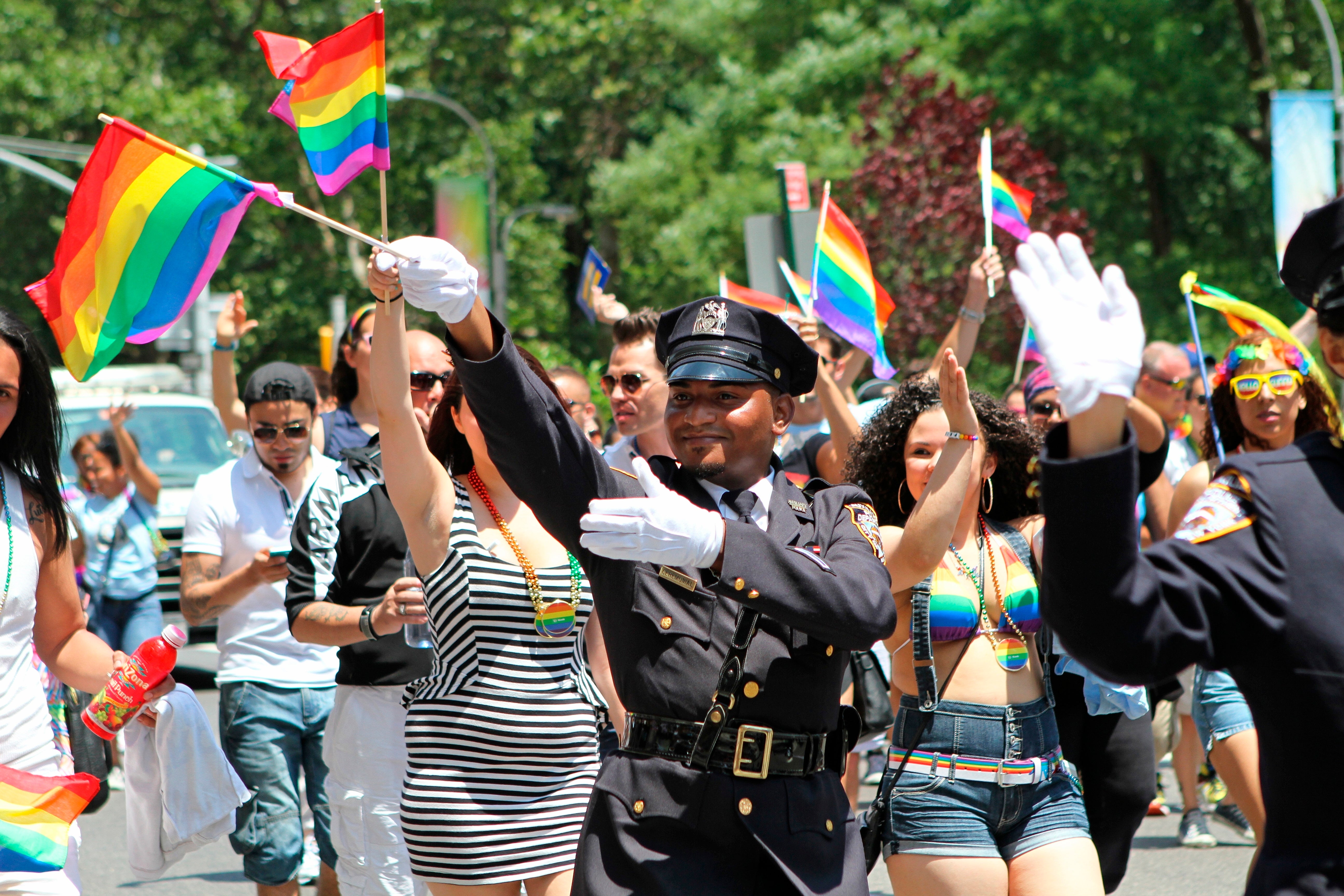 NYC Gay Pride Parade Police