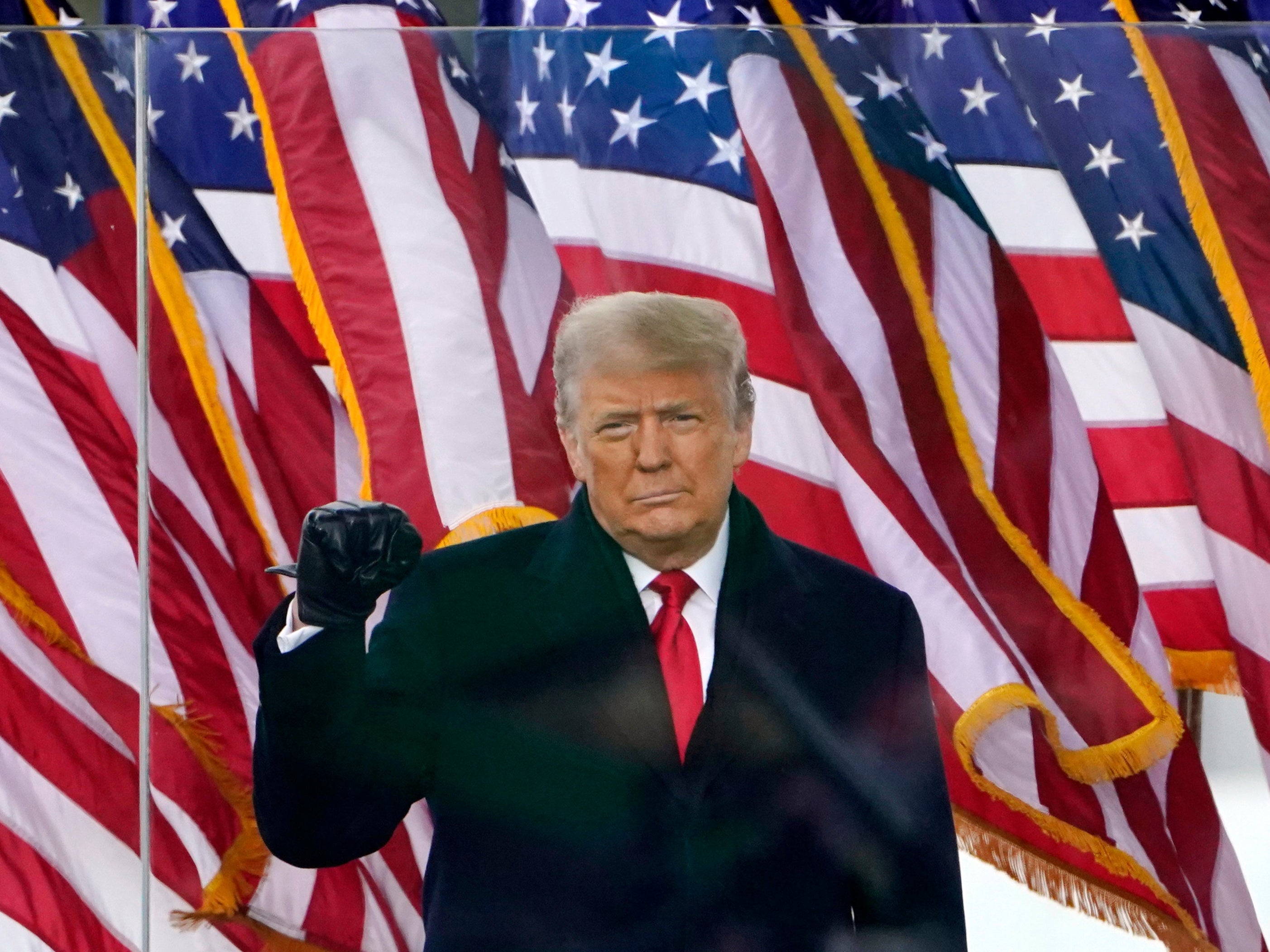 <p>Former president Donald Trump</p>