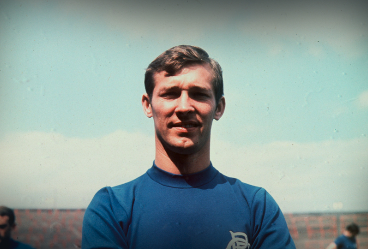 Sir Alex Ferguson during his time as a player at Rangers