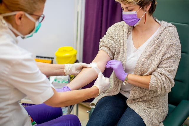 <p>Take another armful: when you give blood, you temporarily give away some of your DNA, too</p>