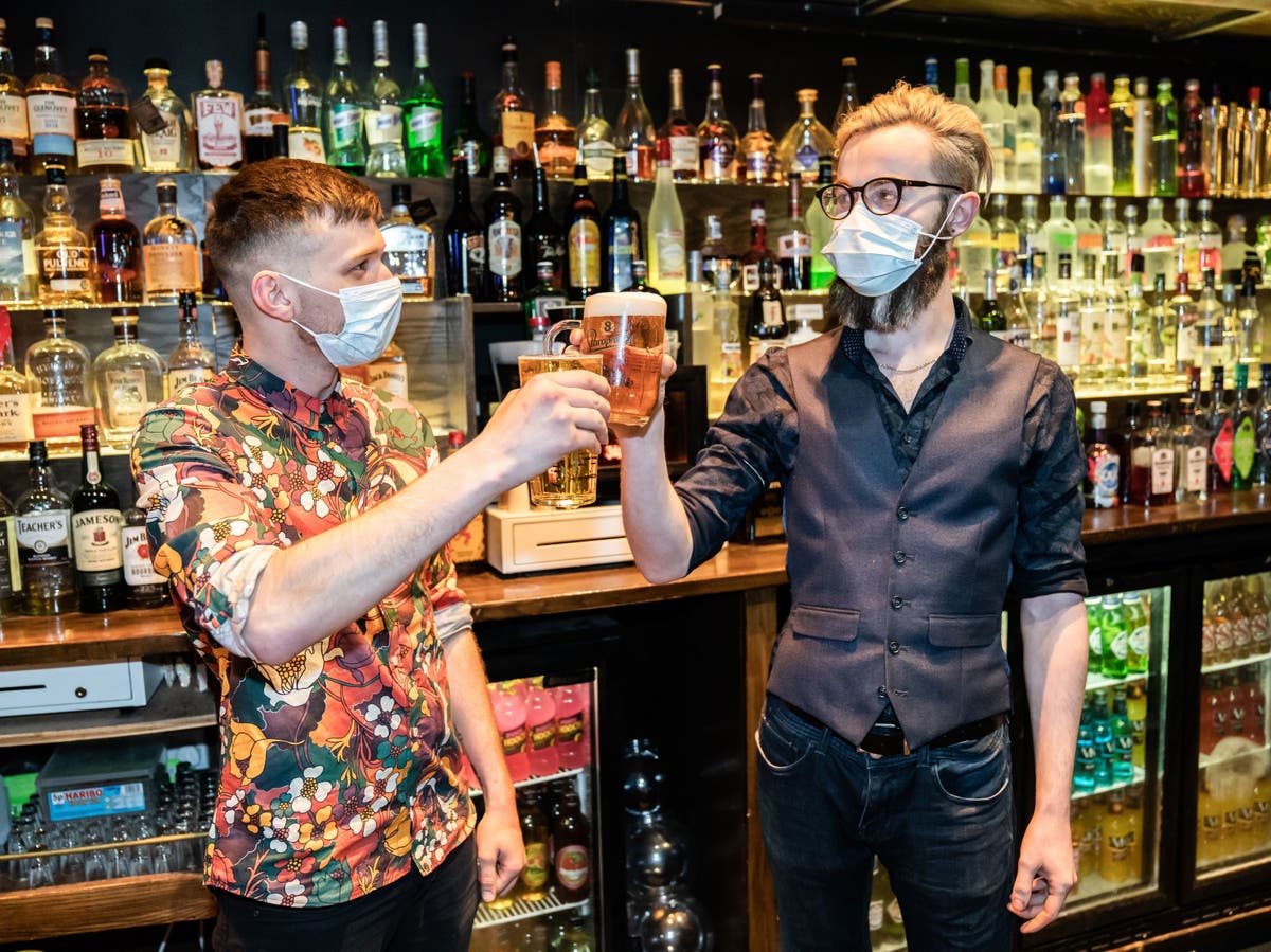 Coronavirus news &ndash; live: Lockdown eased as indoor pints and holidays return despite Indian variant spreading