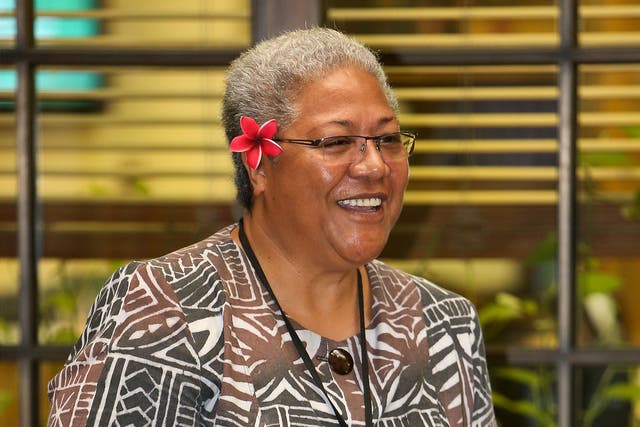 <p>Fiame Naomi Mata’afa previously served as deputy to the current prime minister </p>